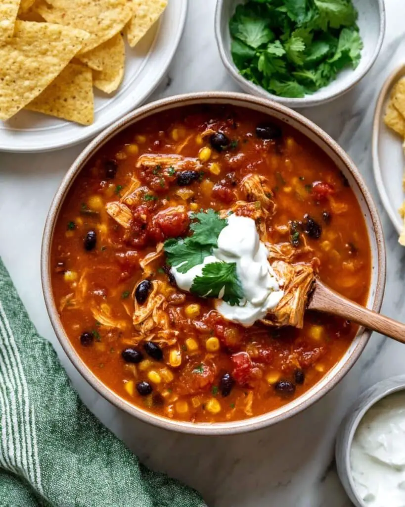 My Favorite Slow Cooker Chicken Chili Recipe