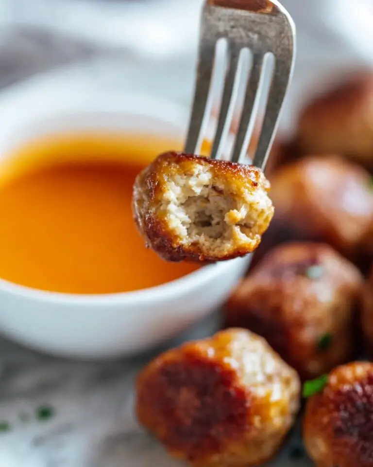 Best Anytime Baked Chicken Meatballs Recipe