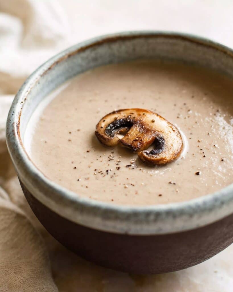 Creamy Mushroom Soup Recipe