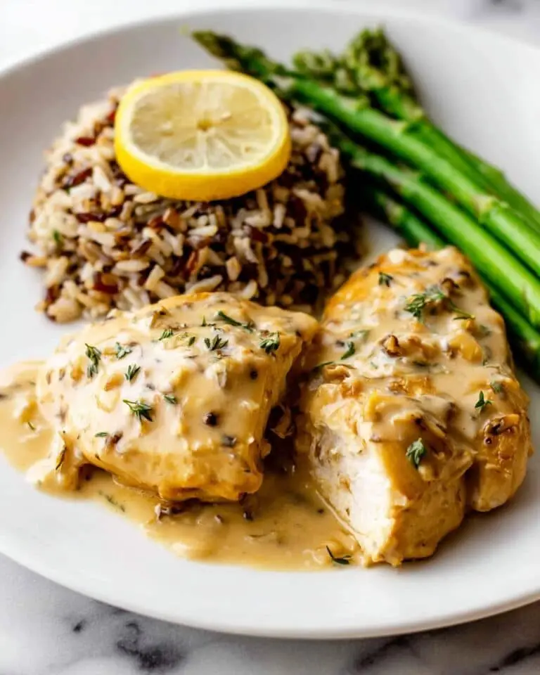 Creamy Lemon Thyme Chicken Recipe