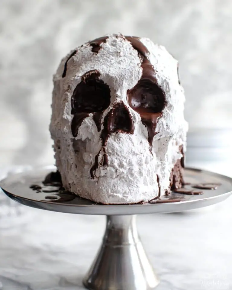 Chocolate Skull Cake Recipe