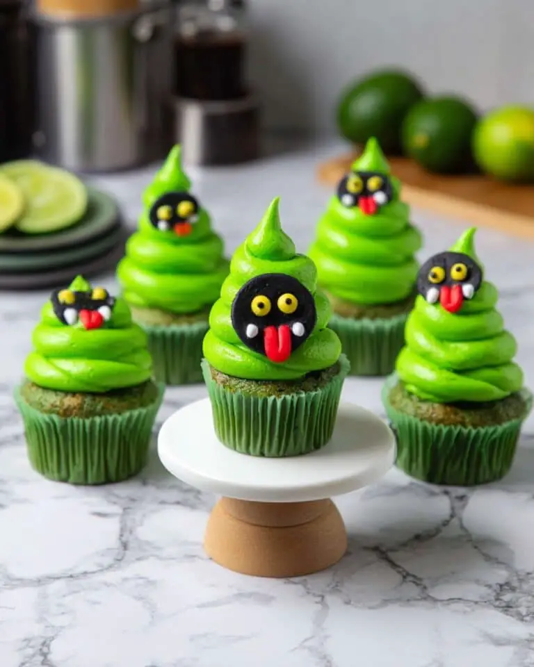 Slimer Ghostbusters Cupcakes Recipe