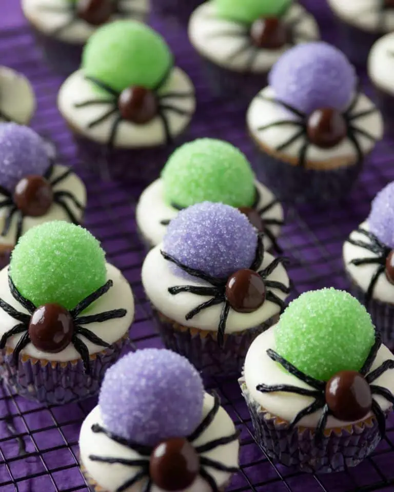 Spider Bites Mini Cupcakes Recipe
