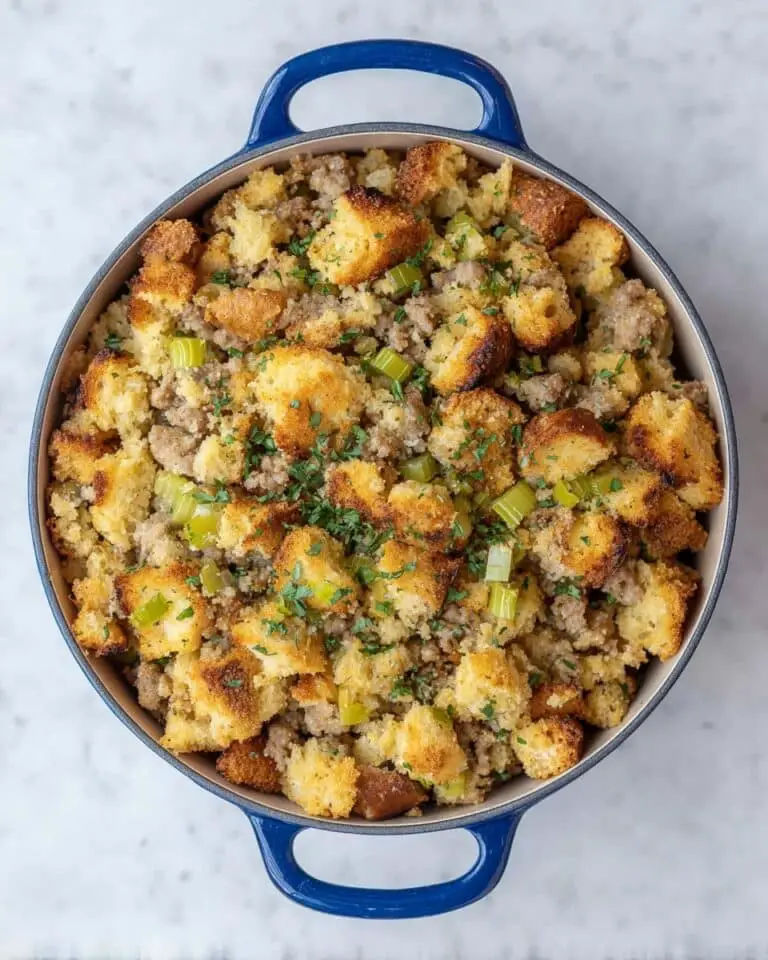 Cornbread Stuffing with Sausage Recipe