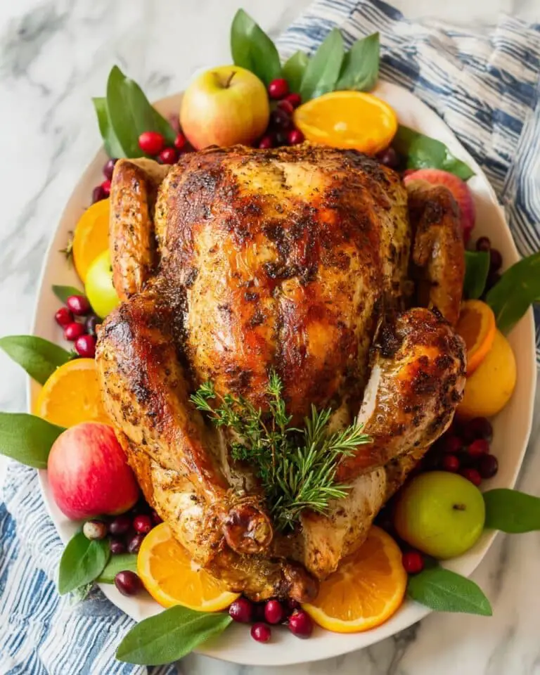 The Best Garlic Butter Thanksgiving Turkey Recipe