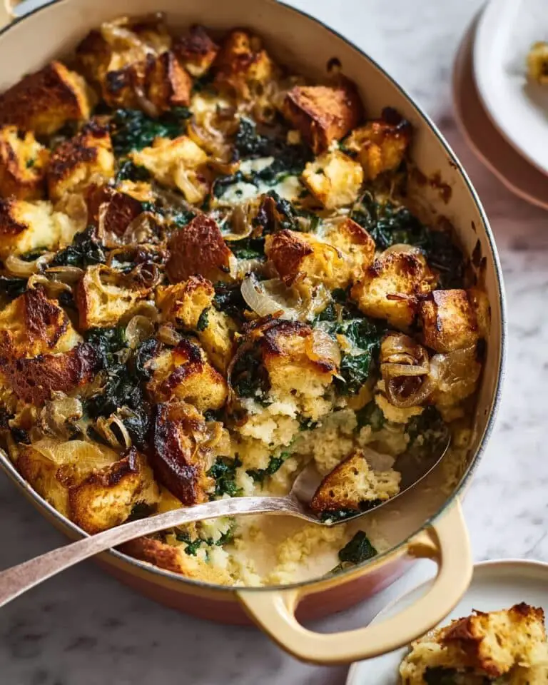 Kale and Mushroom Strata Recipe