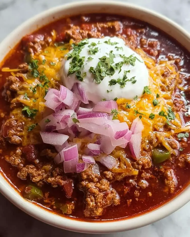 Easy Homemade Chili Recipe