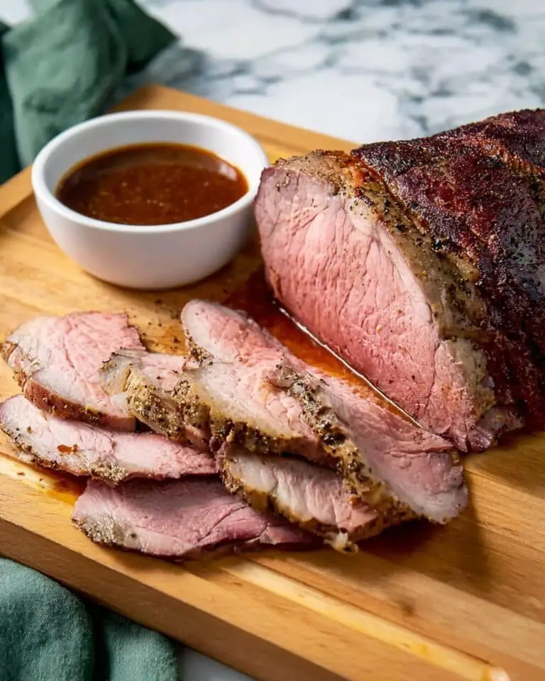 Classic Roast Beef with Red Wine Gravy Recipe