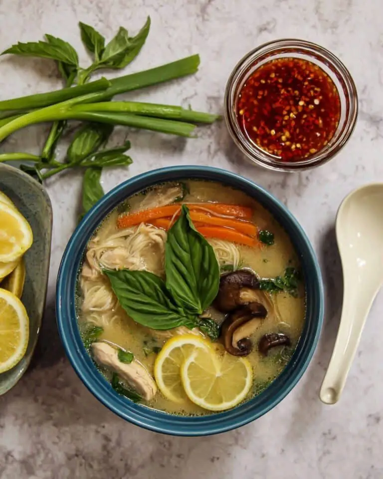 Thai Coconut and Chicken Soup Recipe