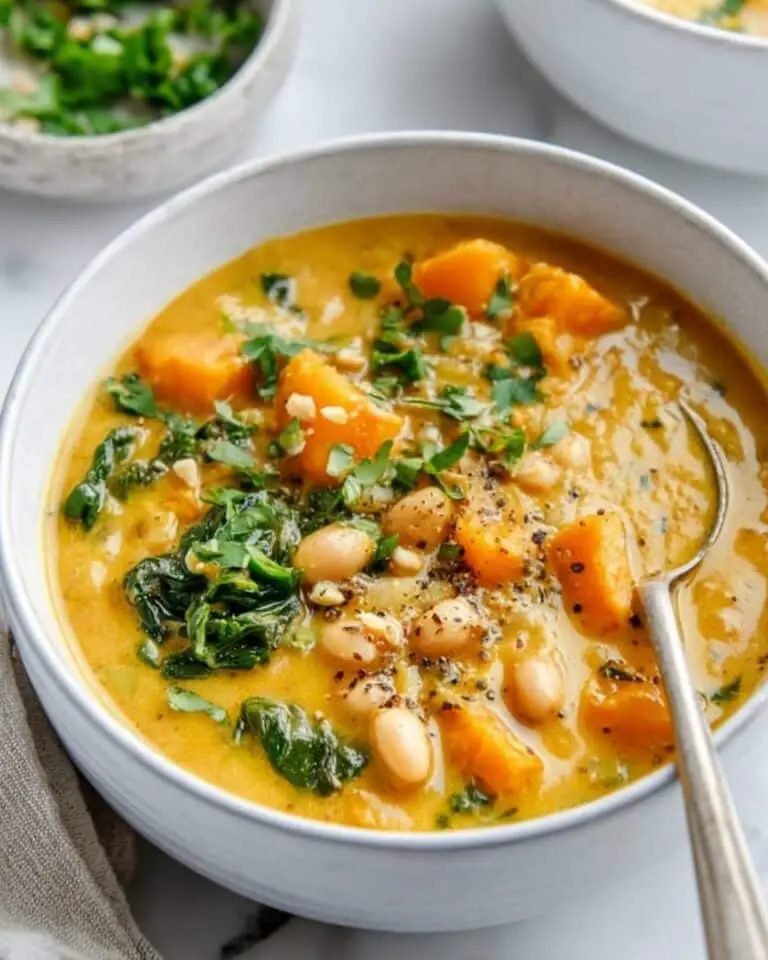 Healing Curry Butternut Squash Lentil Soup Recipe