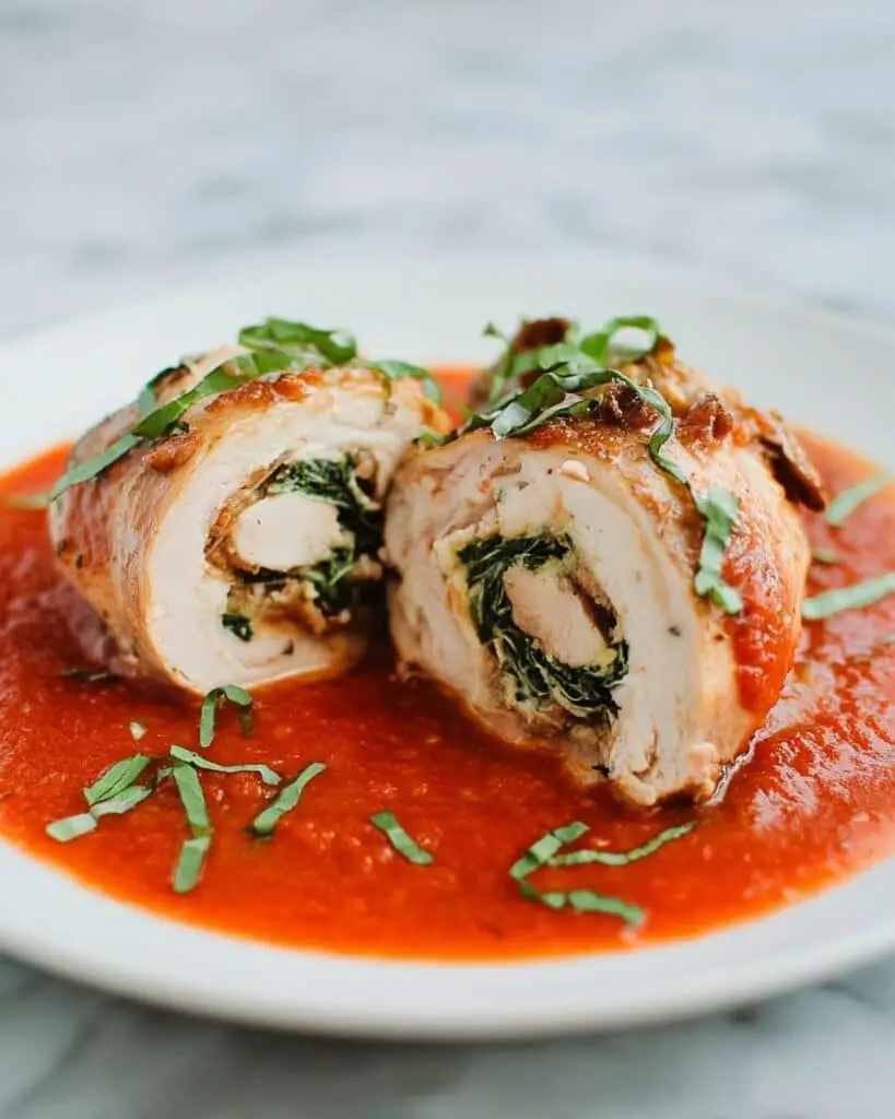 Chicken Involtini with Prosciutto and Basil Recipe