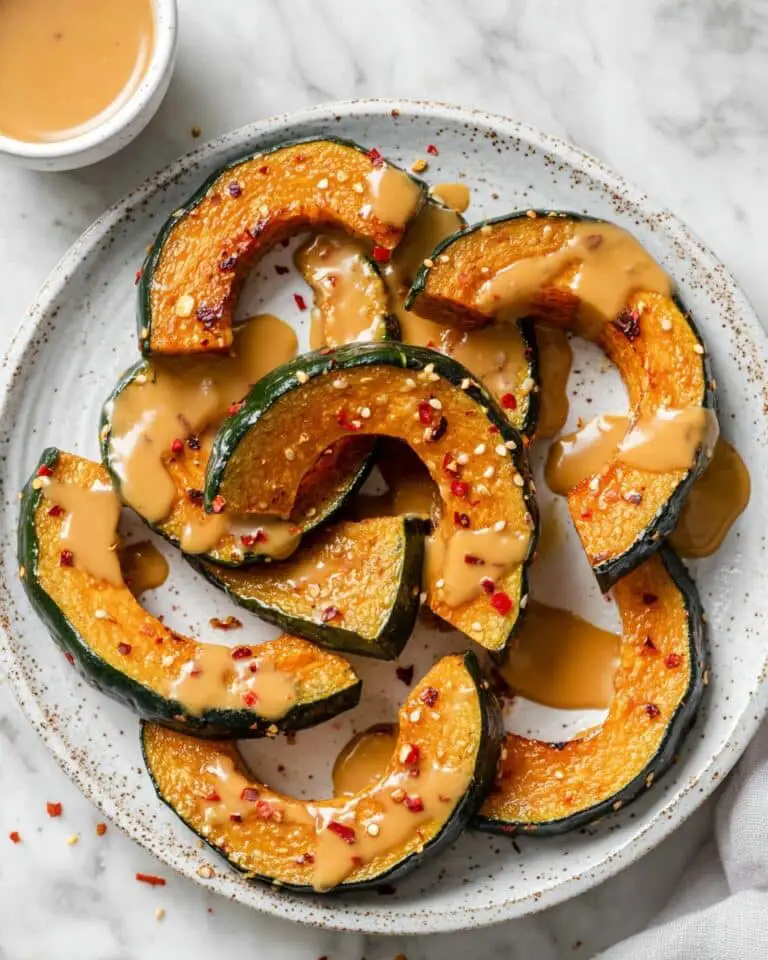 Miso Glazed Roasted Kabocha Squash Recipe