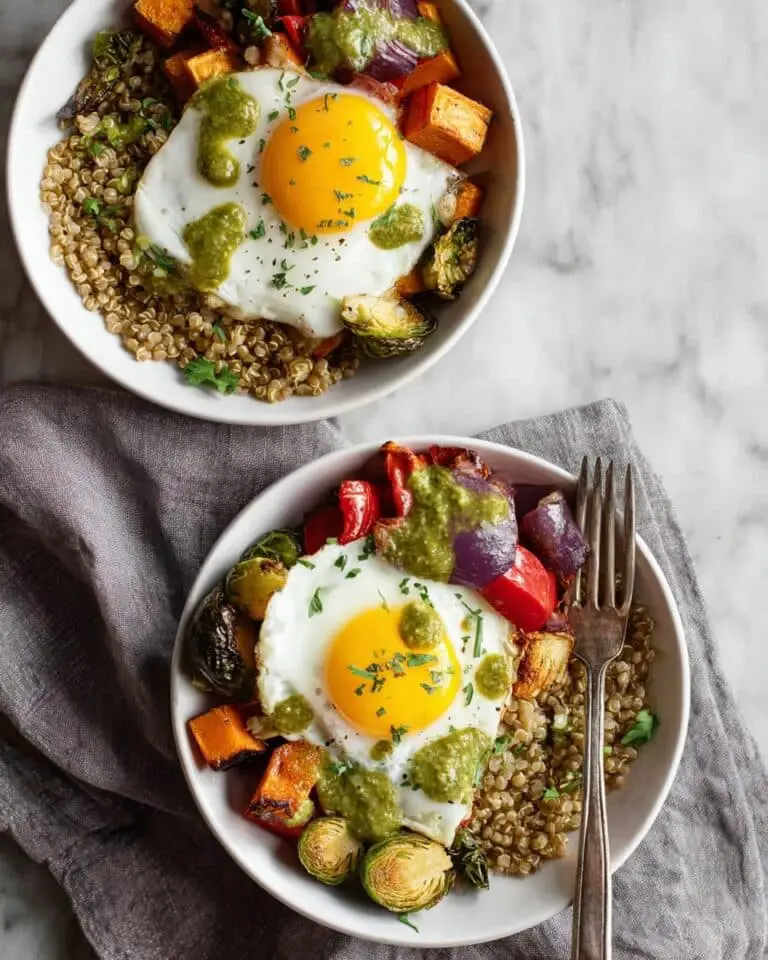 Harvest Roasted Vegetable Grain Bowl Recipe