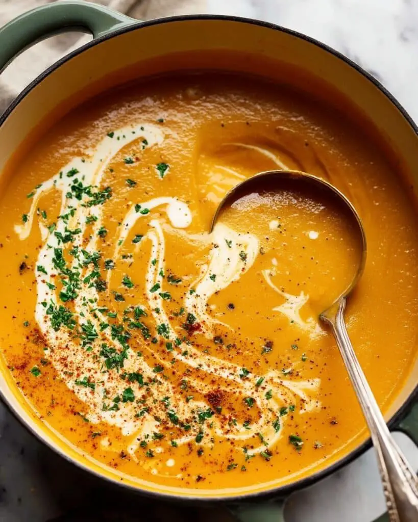 Root Vegetable Soup with Curry Recipe