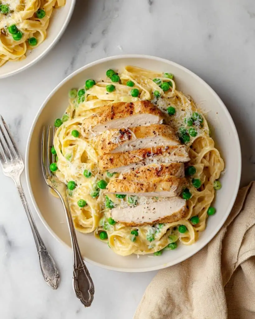 Turkey Alfredo Pasta Recipe