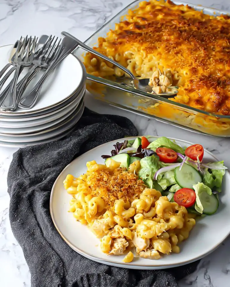 Turkey Mac and Cheese Casserole Recipe