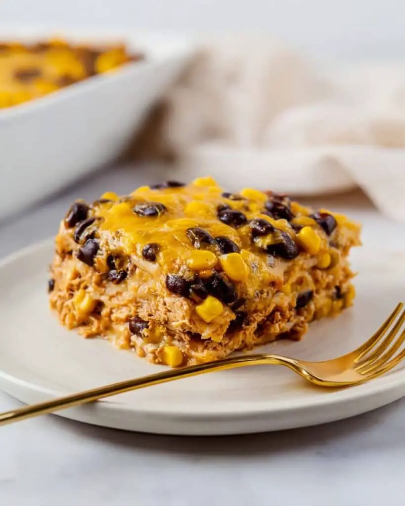 Baked Chicken Quesadilla Casserole Recipe