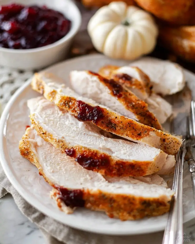 Maple Glazed Turkey Breast Roast Recipe