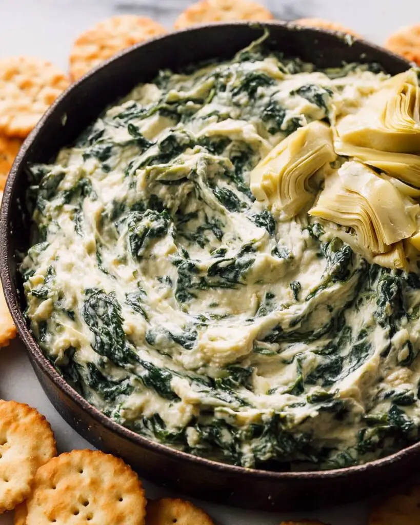 Healthy Spinach Artichoke Dip Recipe