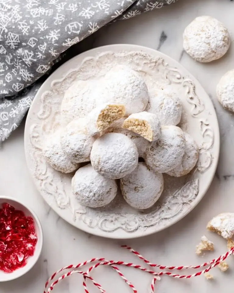 Best Snowball Cookies Recipe