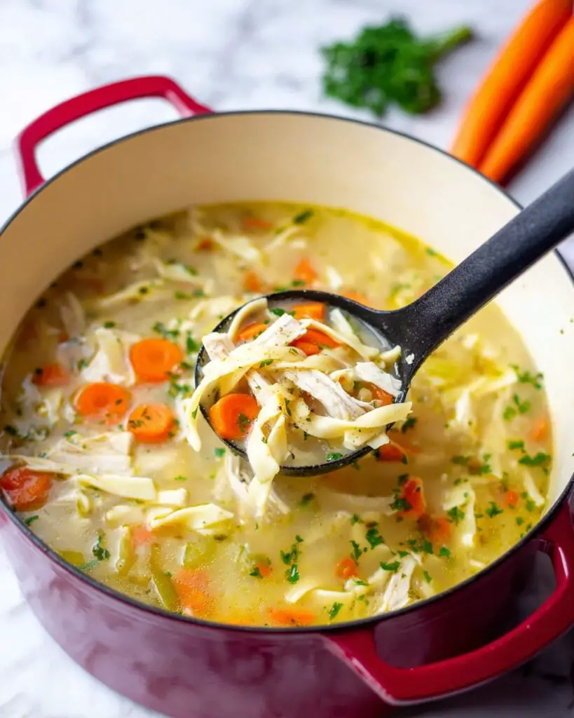 Homemade Chicken Noodle Soup Recipe