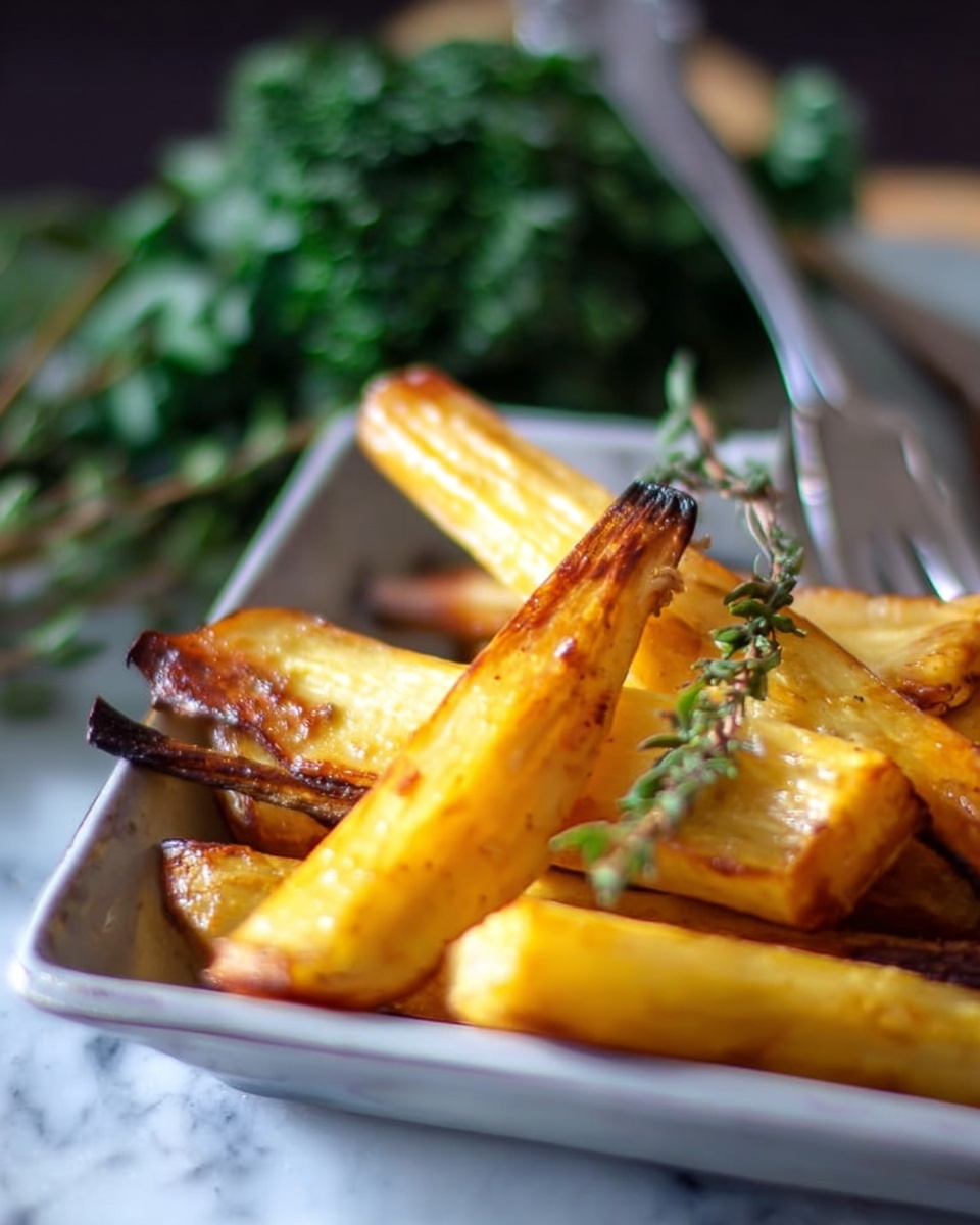 A black frying pan filled with nearly twenty roasted yellow carrots, each piece showing a mix of golden yellow and light brown colors with a slight shine from oil. The carrots are arranged closely but not stacked, lying flat in different directions with some small green herbs sprinkled on top. The pan has a black handle with a soft grip, and the whole pan sits on a white marbled surface. photo taken with an iphone --ar 4:5 --v 7