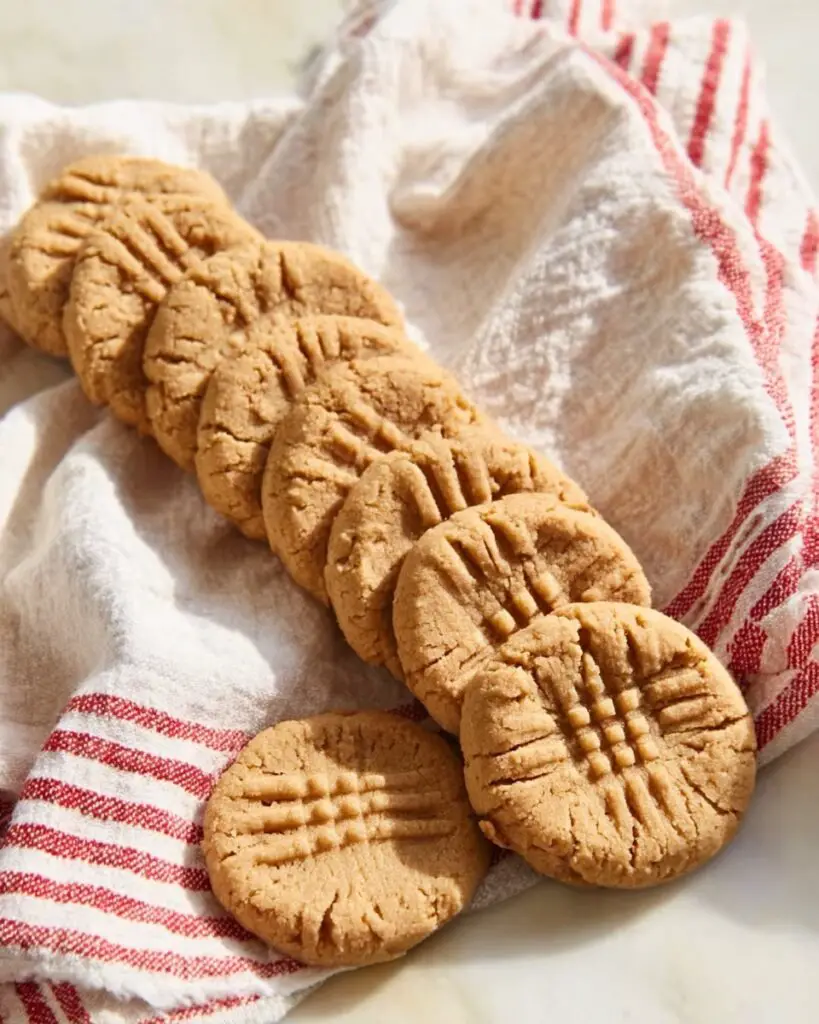Easy 3-Ingredient Peanut Butter Cookies Recipe