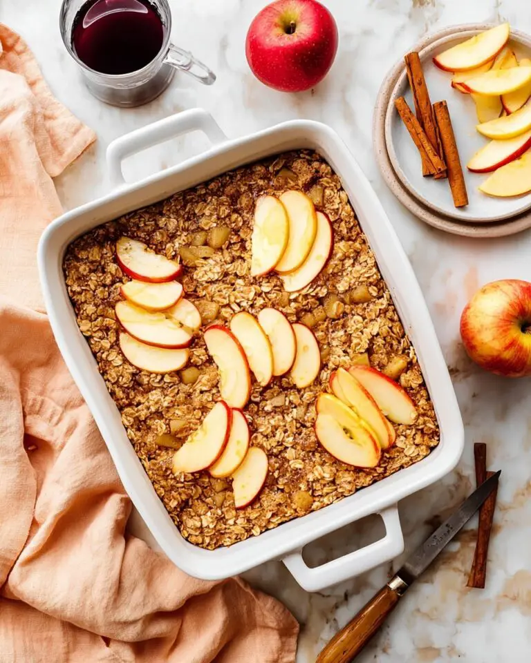 Apple Cinnamon Baked Oatmeal Recipe