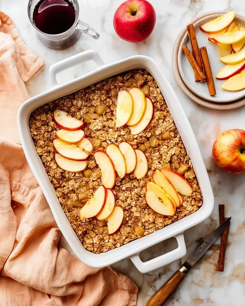 Apple Cinnamon Baked Oatmeal Recipe