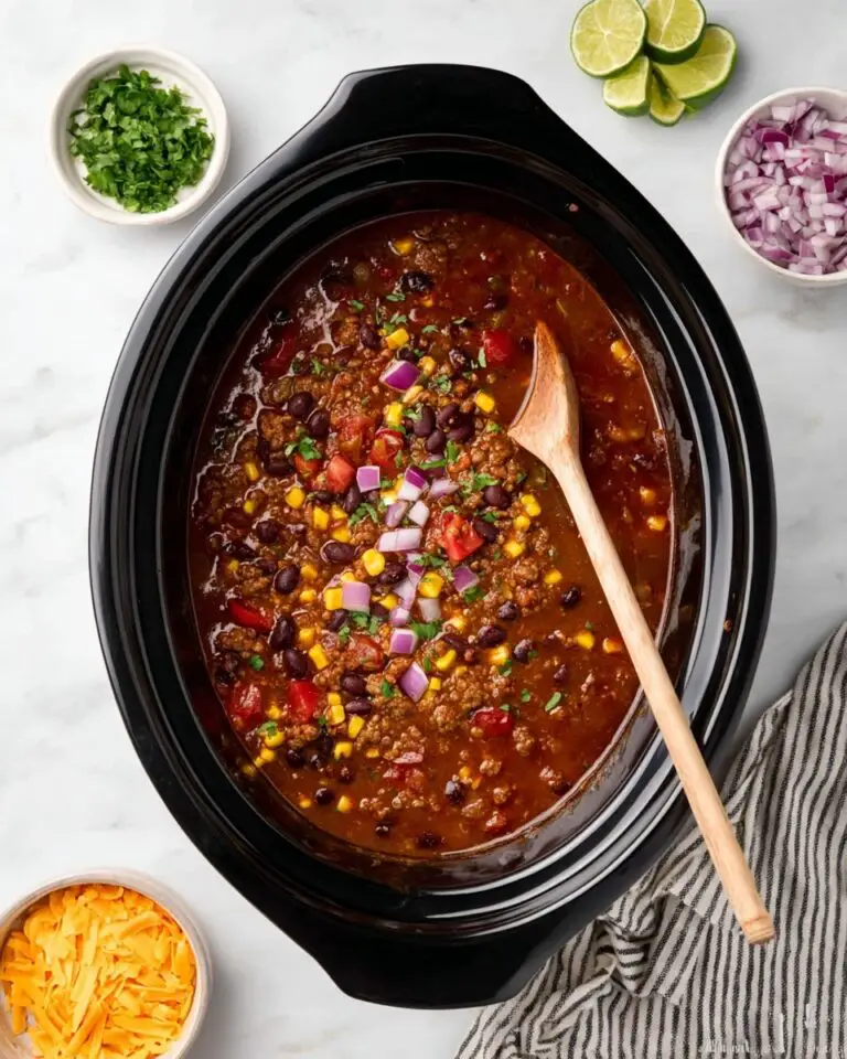 Slow Cooker Taco Soup Recipe