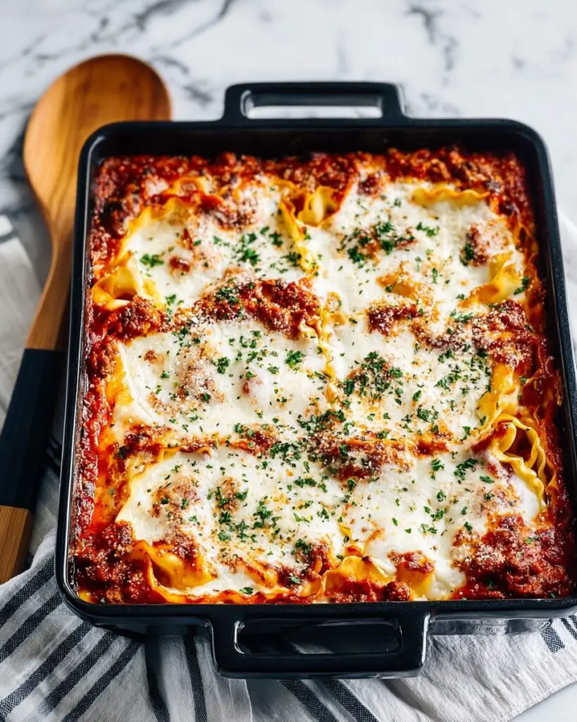 Cheesy Baked Tortellini Casserole Recipe