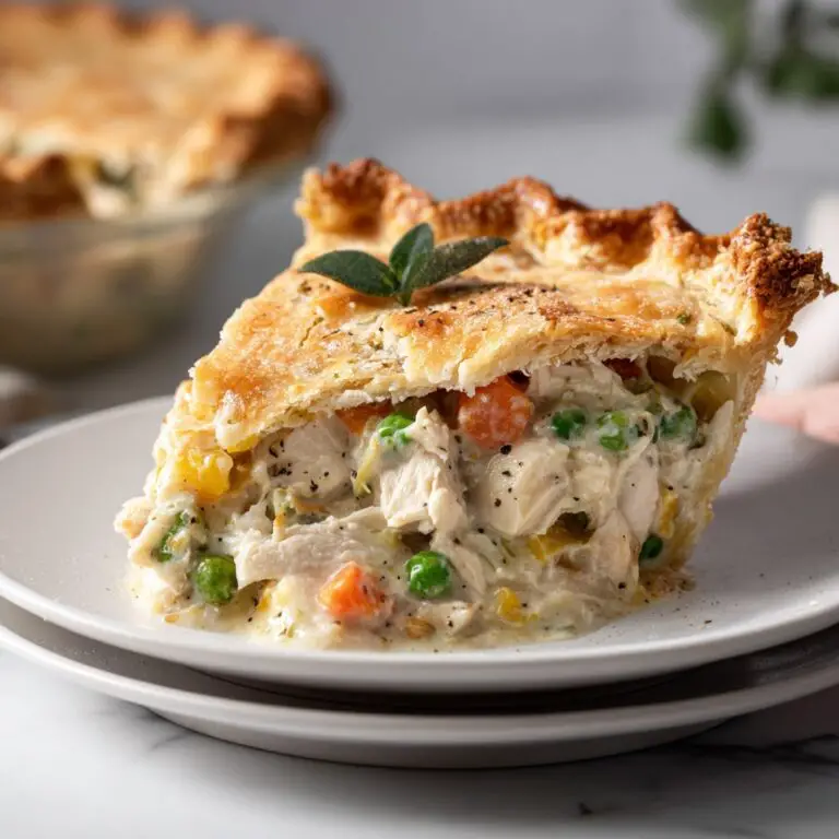 Homestyle Double Crust Chicken Pot Pie Recipe