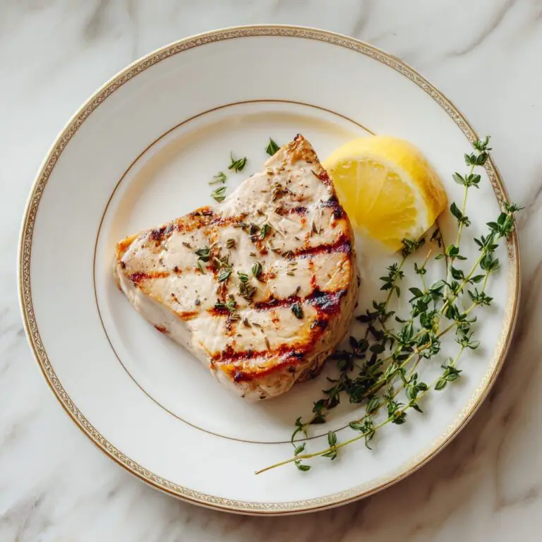 Grilled Swordfish Steaks with Lemon Oregano Recipe