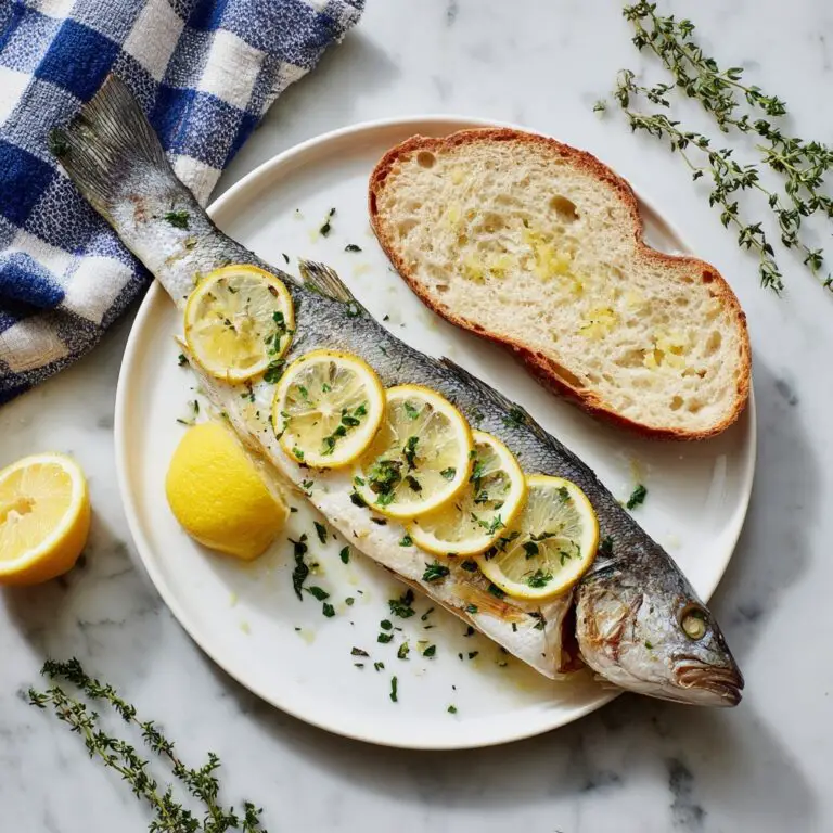 Baked Lemon Dill Trout Recipe