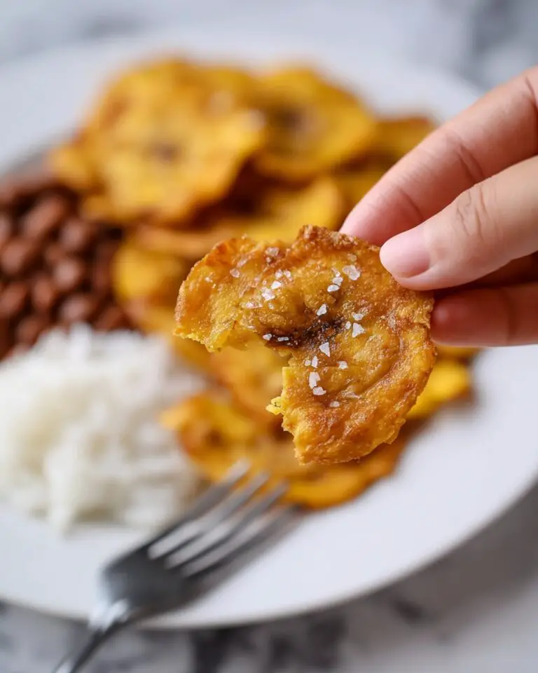 Cuban Tostones with Garlic Mojo Recipe