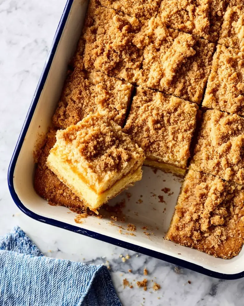 Cinnamon Coffee Cake with Crispy Crumble Recipe