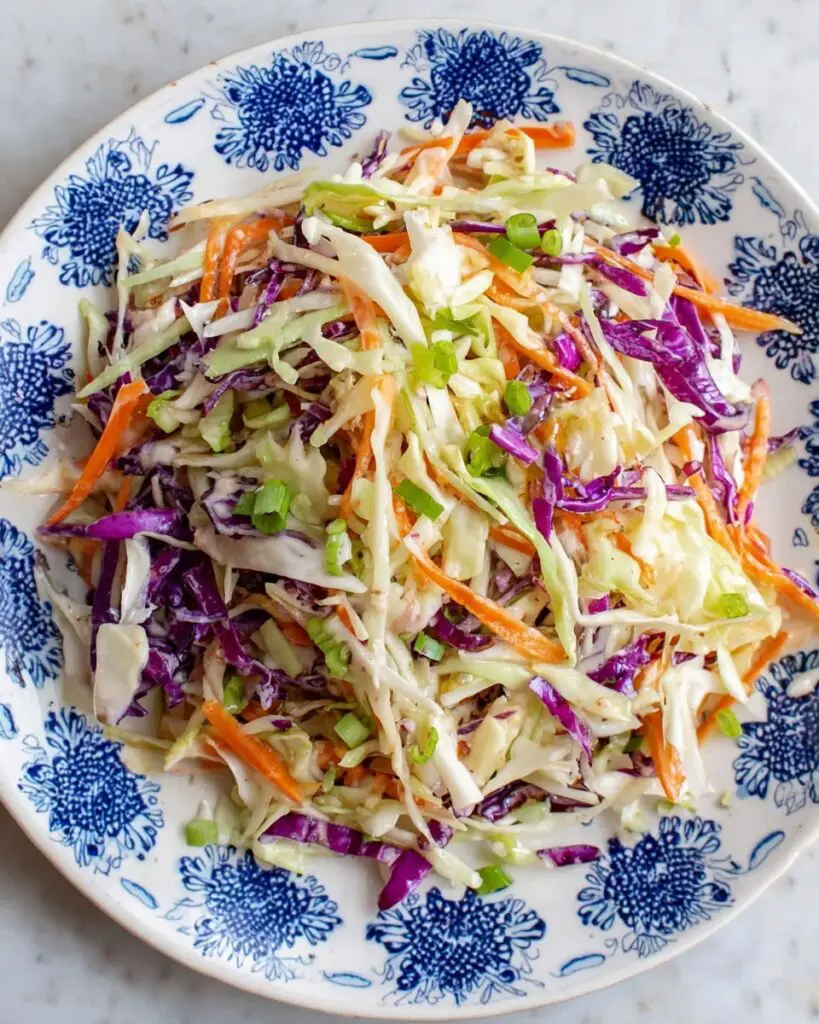 Creamy Cabbage Coleslaw Recipe