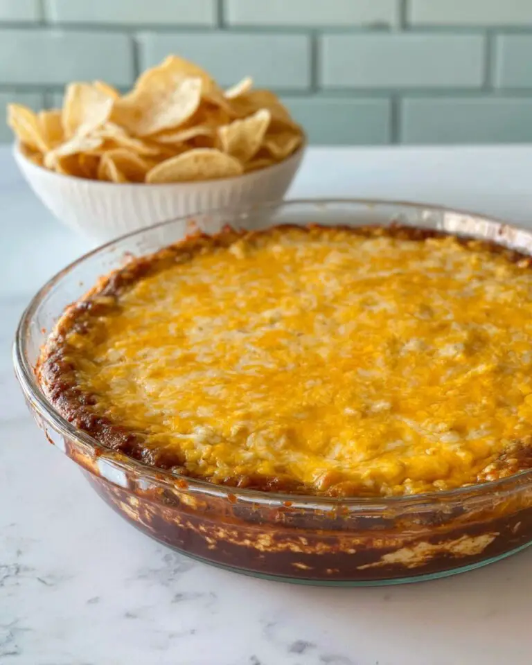 Cheesy Chili Dip Recipe