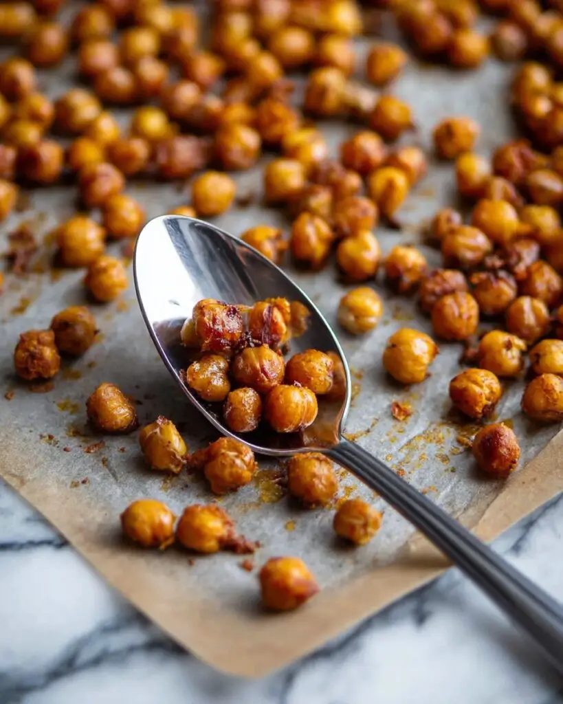 Crunchy BBQ Chickpeas Recipe