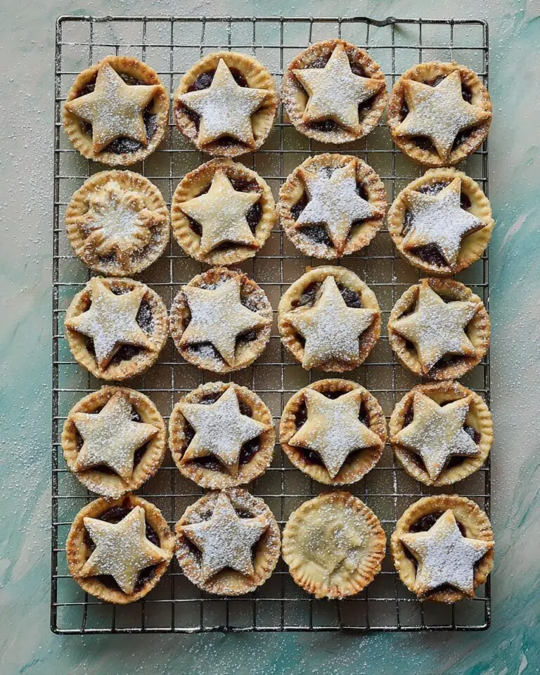 Mini Mince Pies with Star Topping Recipe