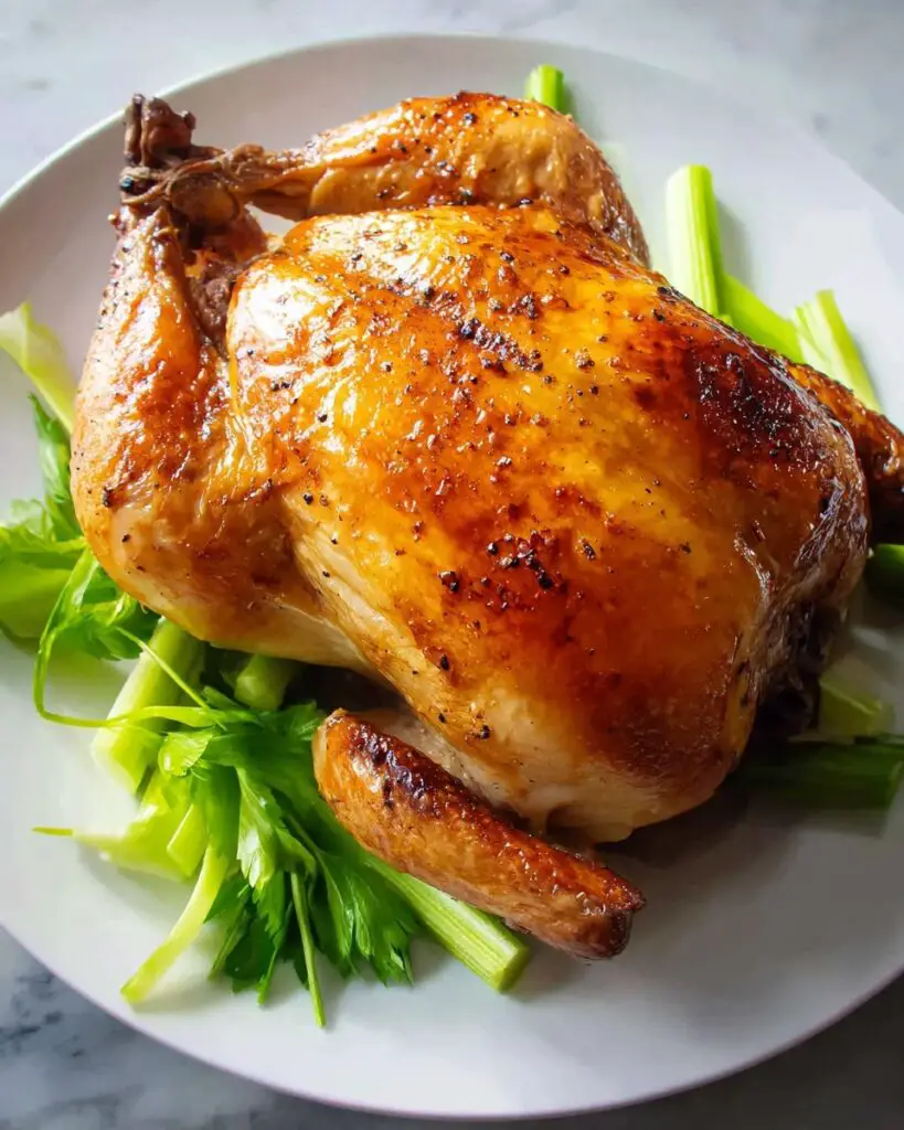 Juicy Roasted Chicken Recipe