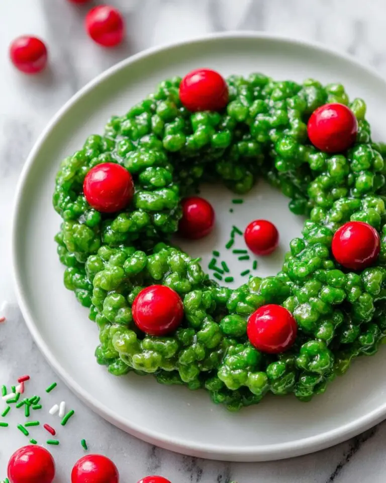Festive Marshmallow Cornflake Wreaths Recipe