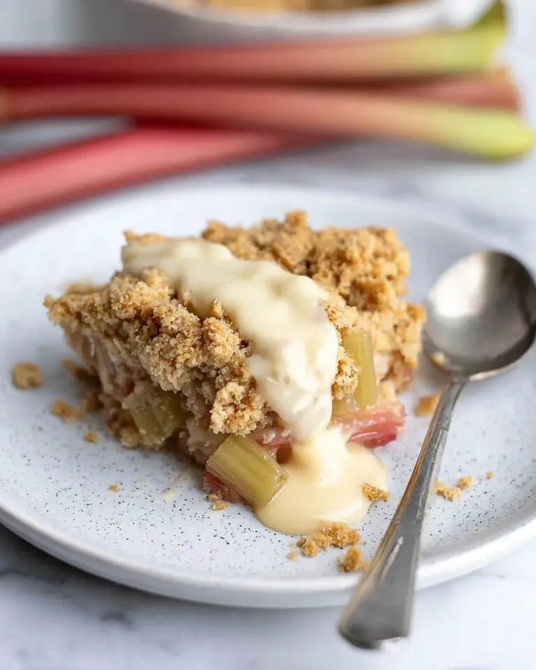 Rhubarb Crumble Recipe
