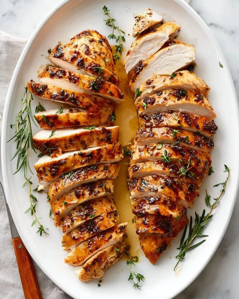Herb Garlic Roast Turkey Breast Recipe