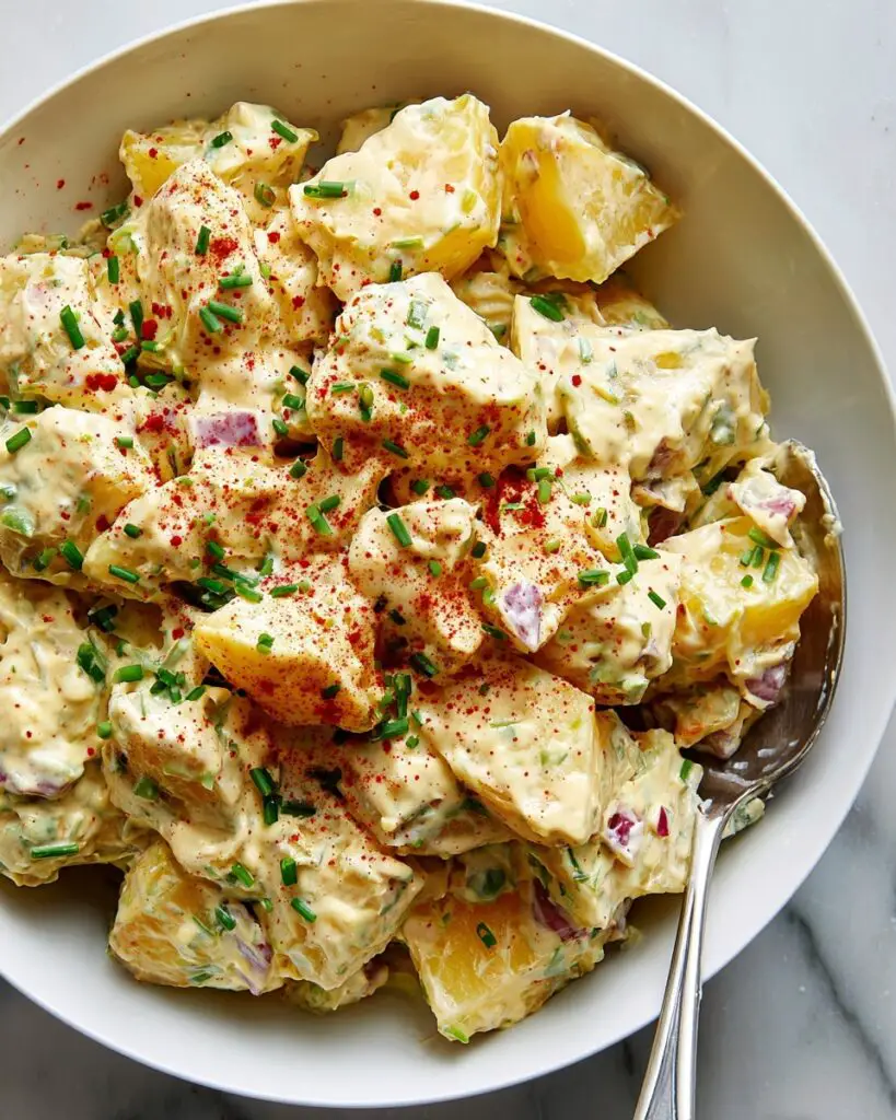 Classic Creamy Potato Salad Recipe