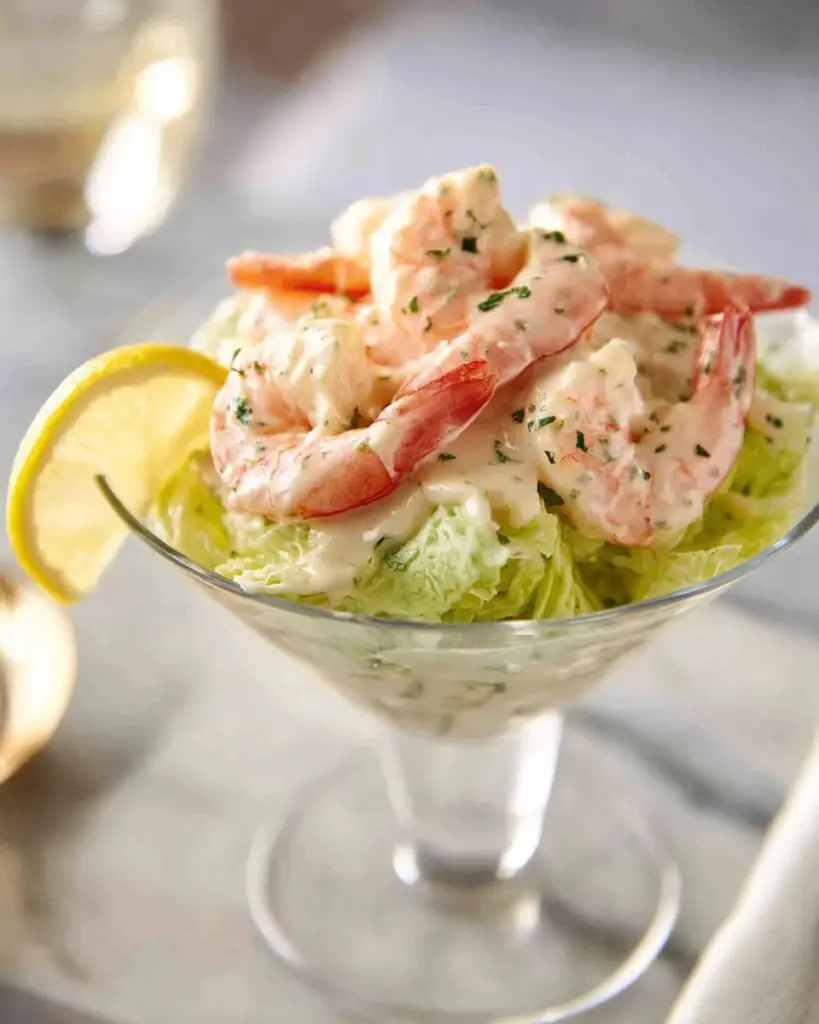 Classic Prawn Cocktail with Rose Marie Sauce Recipe