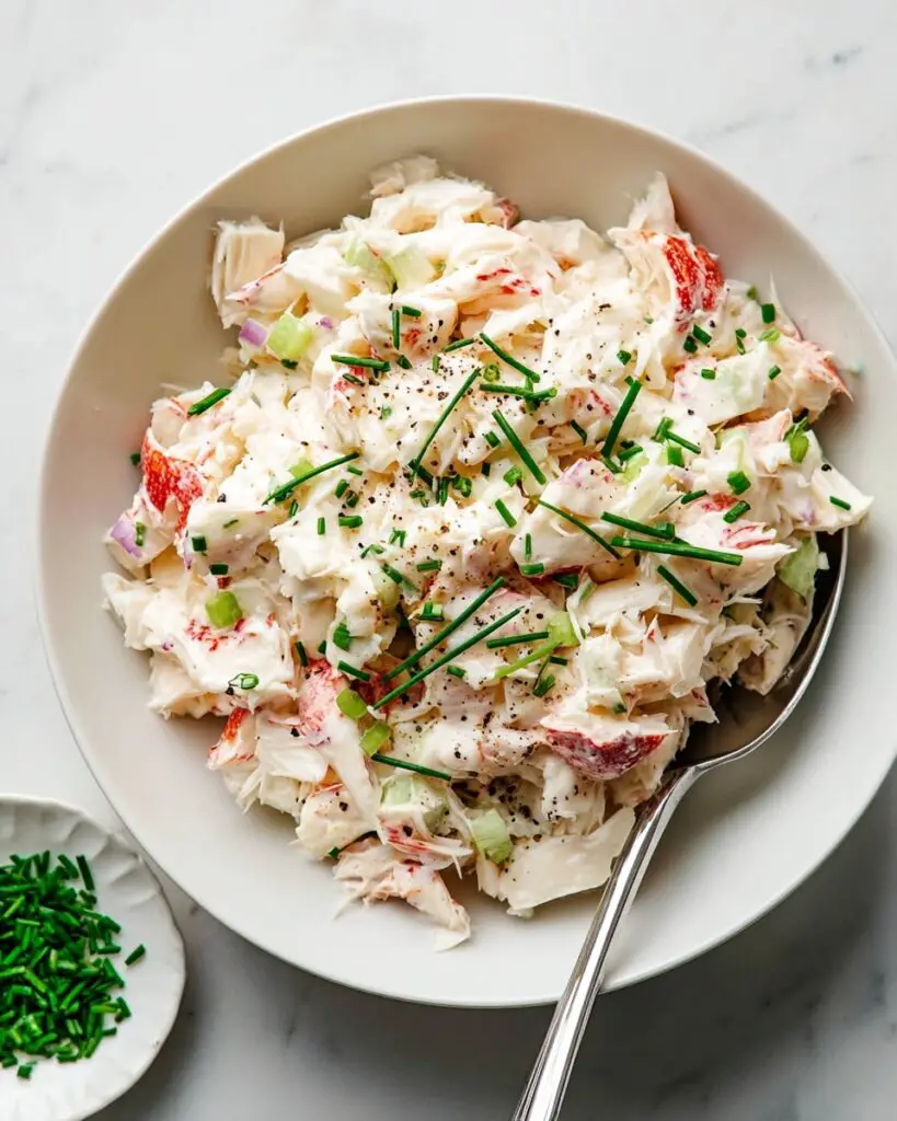 Creamy Crab Salad Recipe