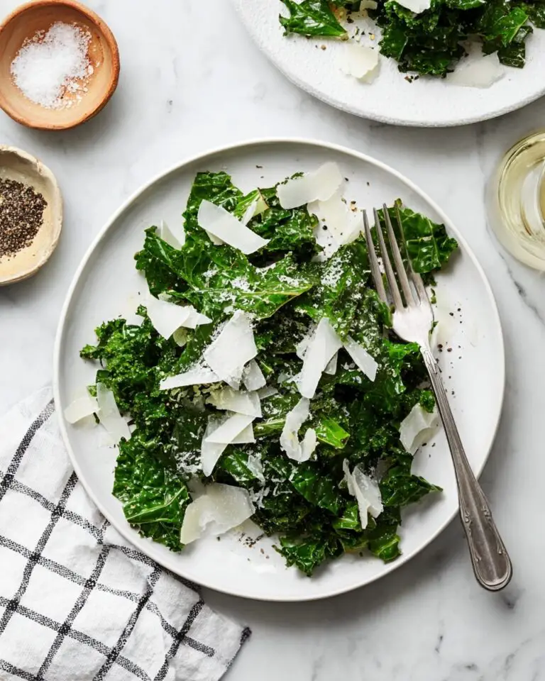 Garlic Lemon Kale Salad Recipe