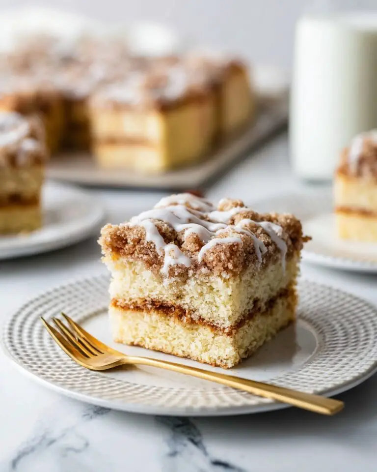 Sour Cream Coffee Cake with Cinnamon Swirl Recipe