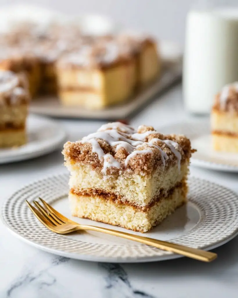 Sour Cream Coffee Cake with Cinnamon Swirl Recipe